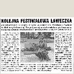 Kolejna Festiwalowa Ławeczka